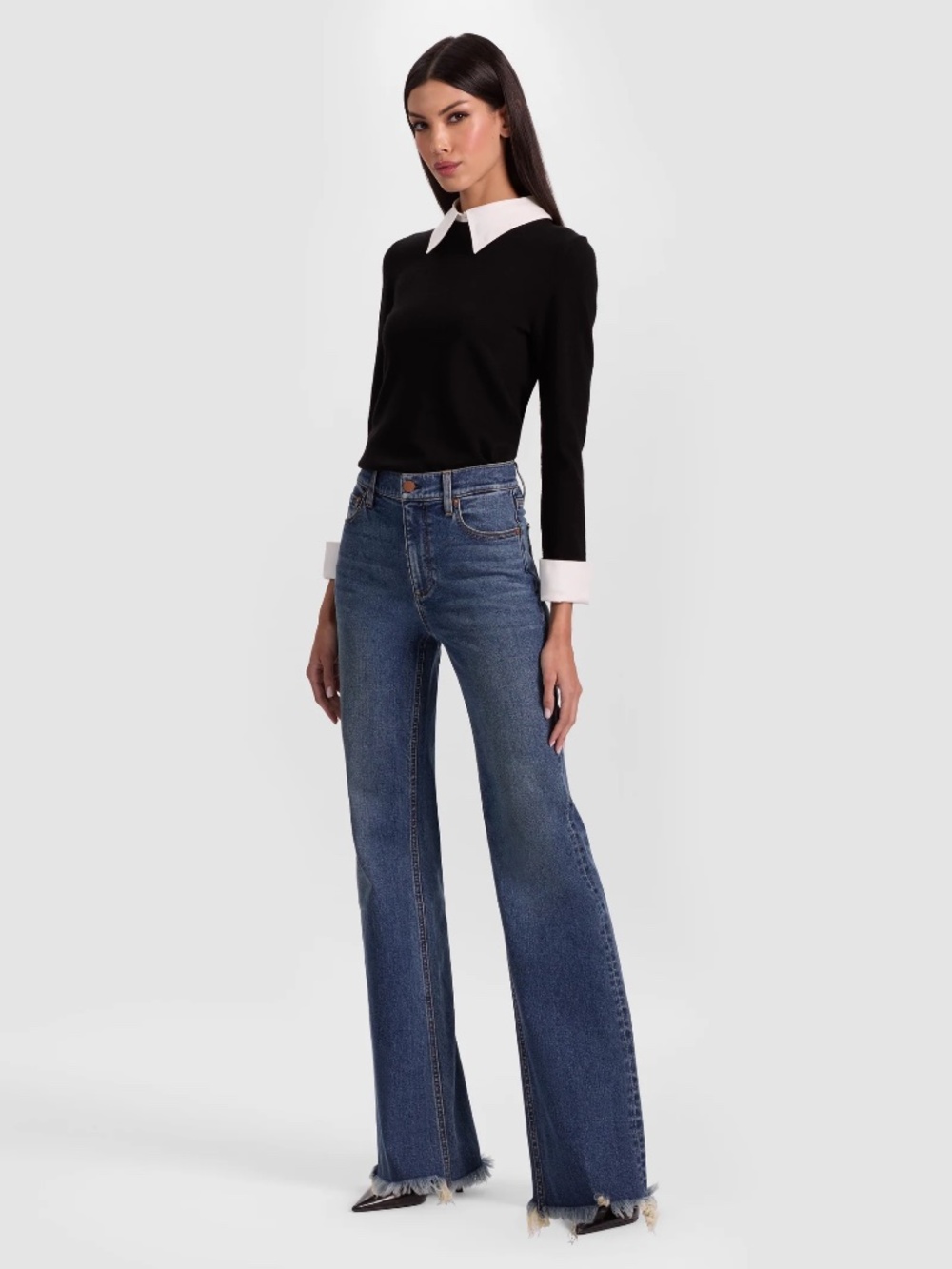 Alice + Olivia Delancey Jean Cambria Vintage size 28 - Picture 5 of 10